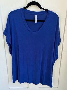 Latched Mama Royal Blue Nursing Tee